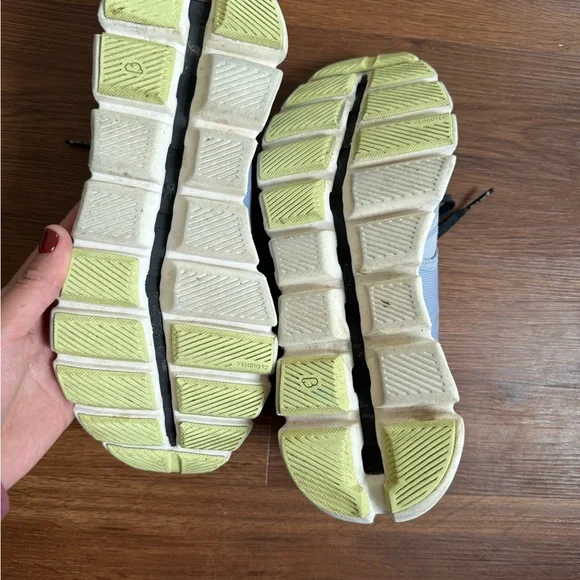 On Running blue and Yellow Cloud X3 - Picture 8 of 11